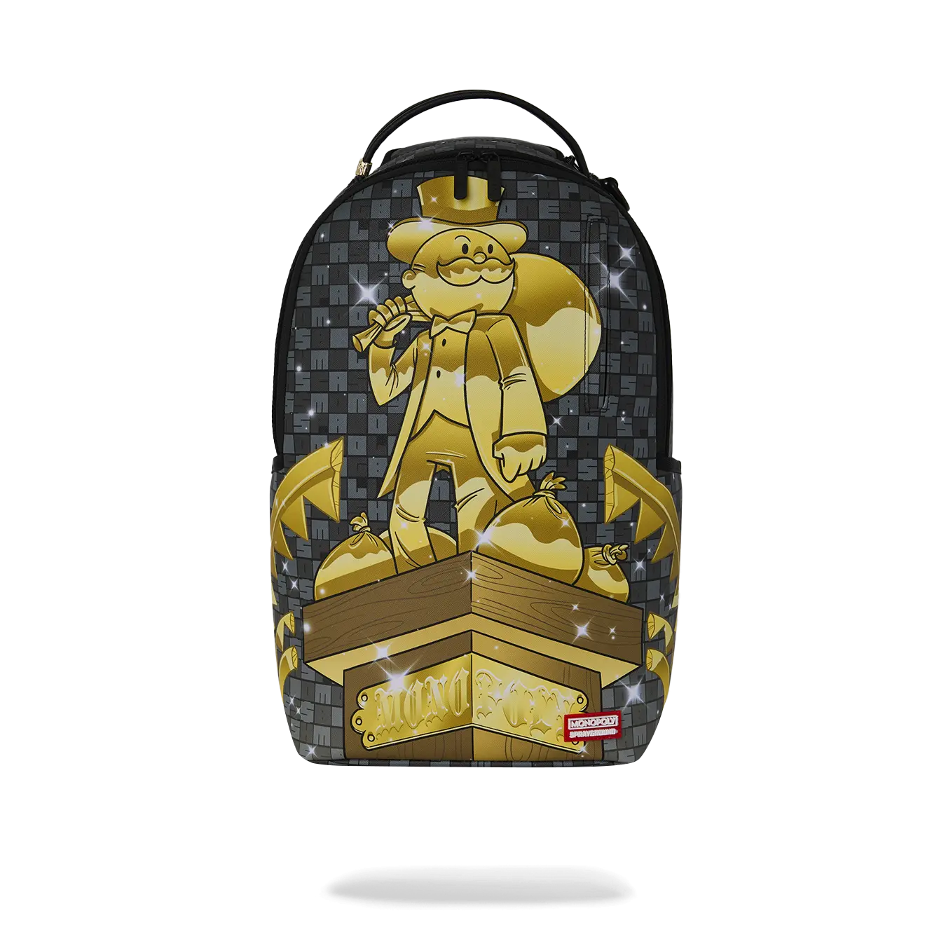 MONOPOLY COLLAB - GET THE GOLD BACKPACK MONOPOLY COLLAB - GET THE GOLD BACKPACK