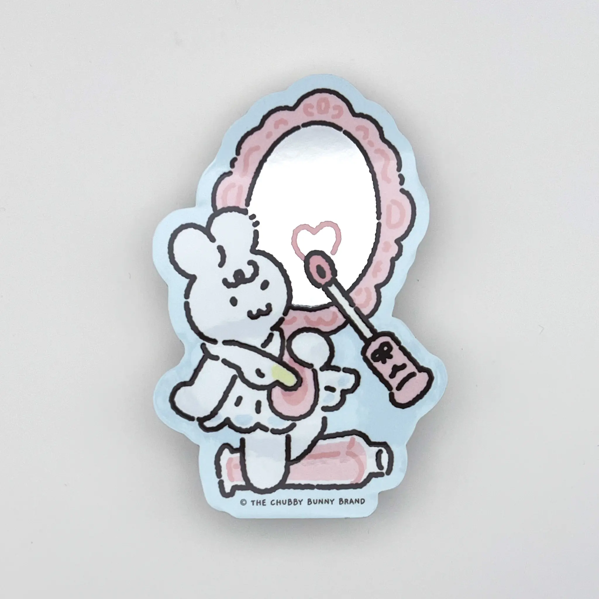 The Beauty in You Mirror Vinyl Sticker - Reflective Mirror Finish, Waterproof