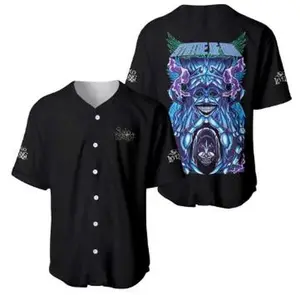 Neko Jerseys Club Statue Of God Solo Leveling Anime Baseball Jersey Unisex Short Sleeve Loose Fit Machine Washable High-Quality Polyester