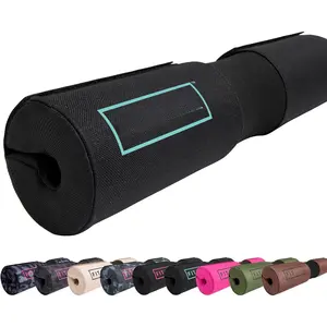 Squat Pad and Hip Thrust Pad for Leg Day, Barbell Pad Stays in Place Secure, Thick Cushion for Comfortable Squats Lunges Glute Bridges, Olympic Bar and Smith Machine