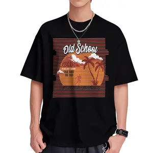 Old school 100% Cotton Crew Neck T-Shirt – Lightweight Breathable Summer Tee for Men & Women Classic Tshirt Menswear Streetwear graphic  tee