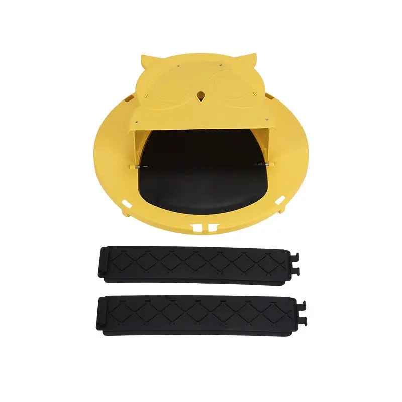 Mouse Trap Bucket Flip Lid Multi-Catch, Auto-Reset Humane Rats Trap, No Chemical Glue, Indoor Outdoor Use, Model 1005C