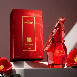 100ML Free Flight Women's Perfume, Desert Rose Scent, Floral Scents, Pepper, Raspberry, Amber Notes, Long-Lasting, Ideal for Daily Use and Gifting