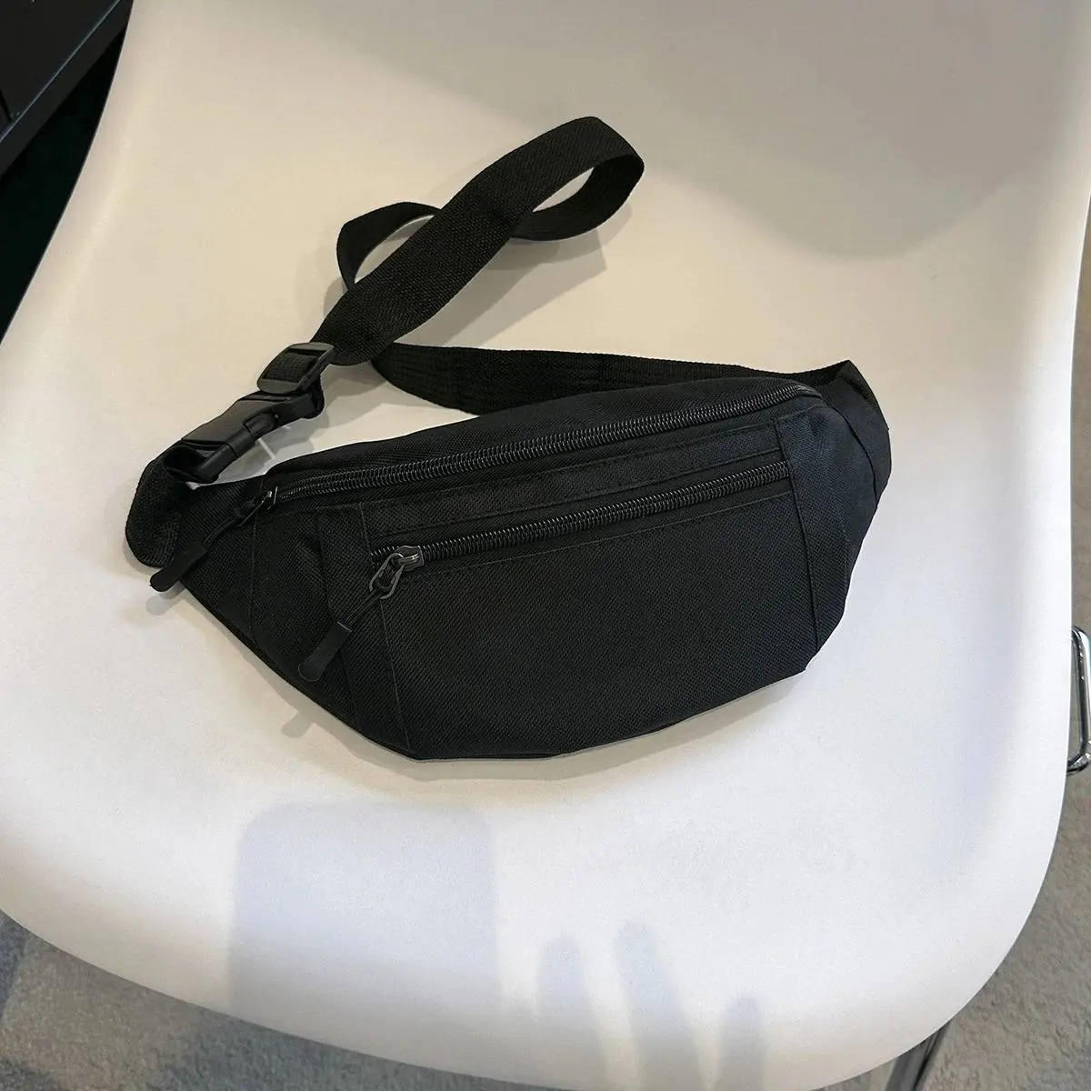 Men's Large-Capacity Fanny Pack - Convertible Belt Bag, EDC Holder, Everyday Beltpack, Fashion Waist Pack, Hiking Waist-Crossbody Bag for Sports, Travel, Daily Outdoor Use, Convertible Belt Bags