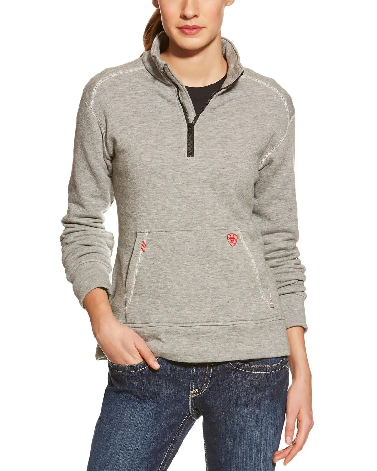 Ariat Women's Fr 1/4 Zip Fleece Pullover - 10015900