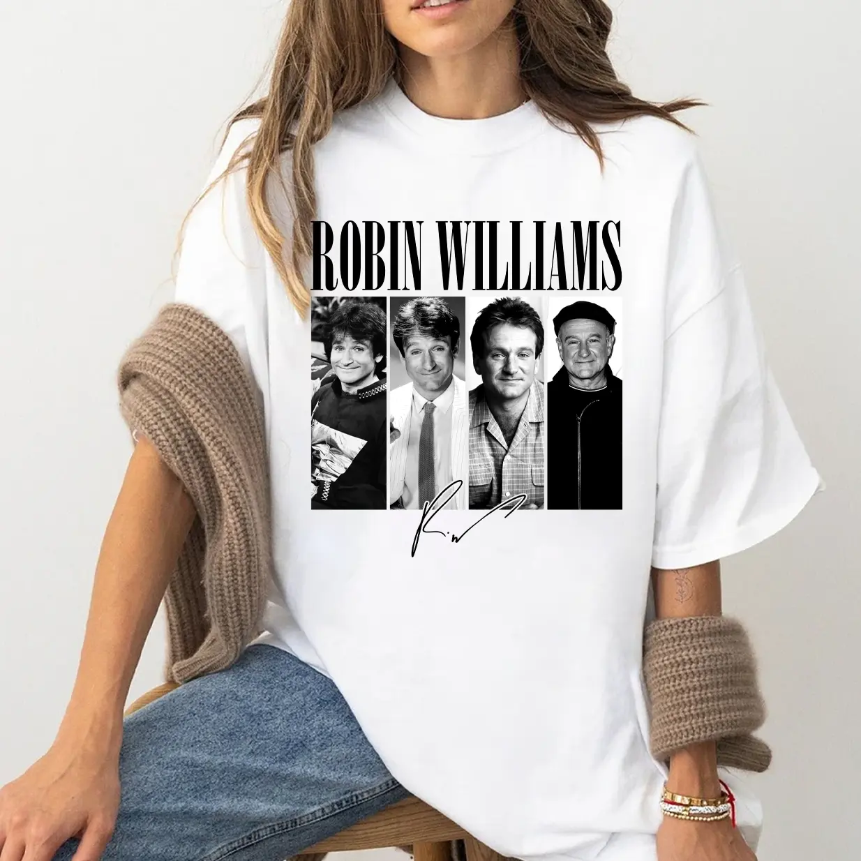 Robin Williams Vintage T-shirt, Sweatshirt, Gift For Him, Gift For