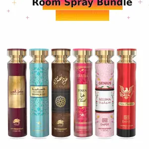Room Spray Bundle (6pcs) | Casabella Moonlight| Malikat al Arab | Oud Khusus | Haya Crush | Genius Selina| Lady President
