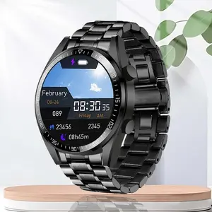 New Business Smart Watch BT-compatible Calls Health Tracker Alarm Notification Voice Assistant Sports Trackers Touch Screen Fitness Tracker Multifunctional Smart Watch