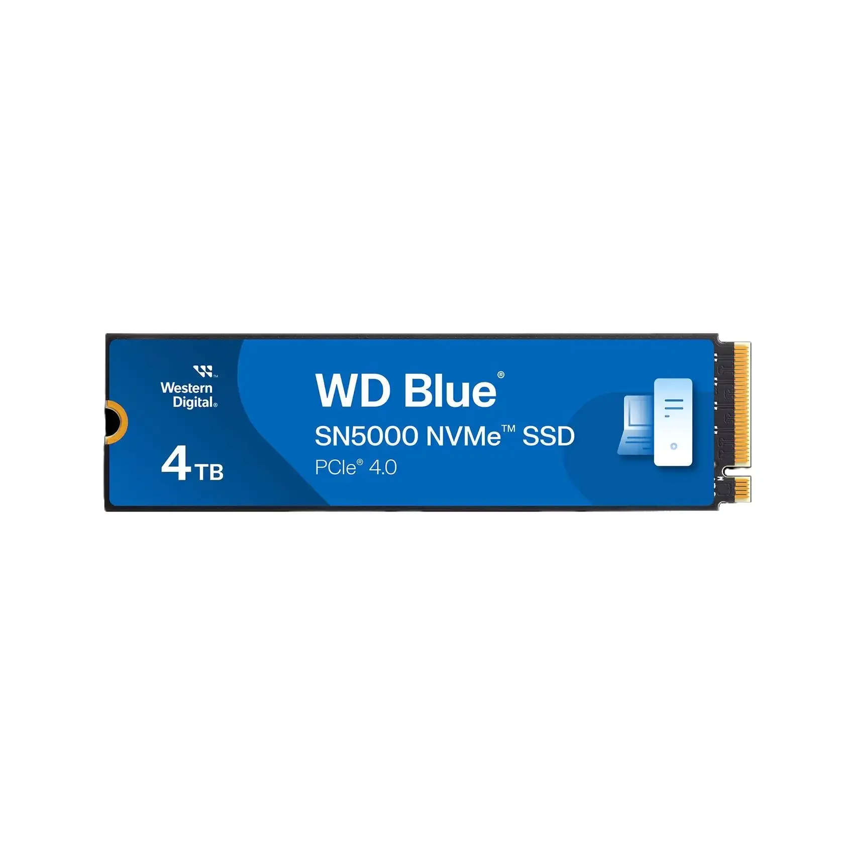 4TB WD Blue SN5000 NVMe Internal SSD - WDS400T4B0E-00BKY0