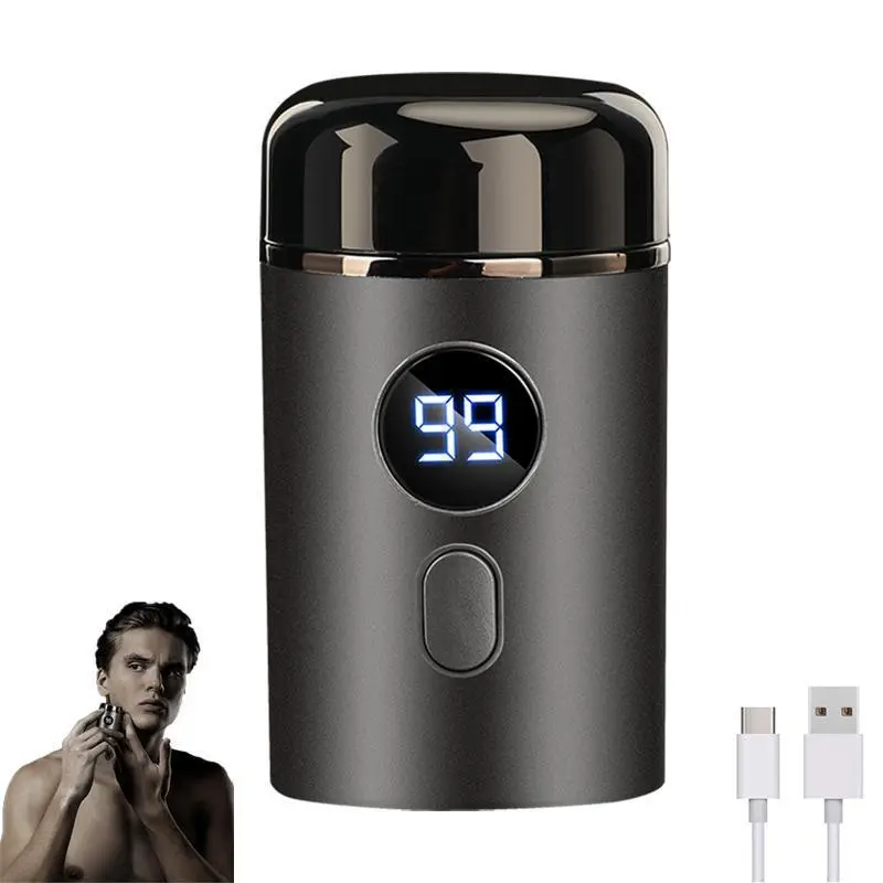The Traveler's Shaver | Ultra-Slim Design | IPX7 Rated | USB-C Fast Charging | Face/Beard/Body | Travel Ready