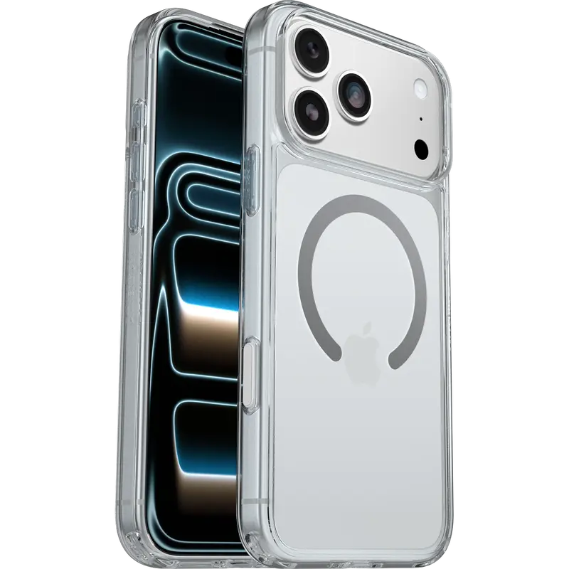 OtterBox Symmetry Series Clear Case for iPhone 17 Pro Max - MagSafe Compatible, with Camera Control Button, Smartphone Handheld Devices Accessory