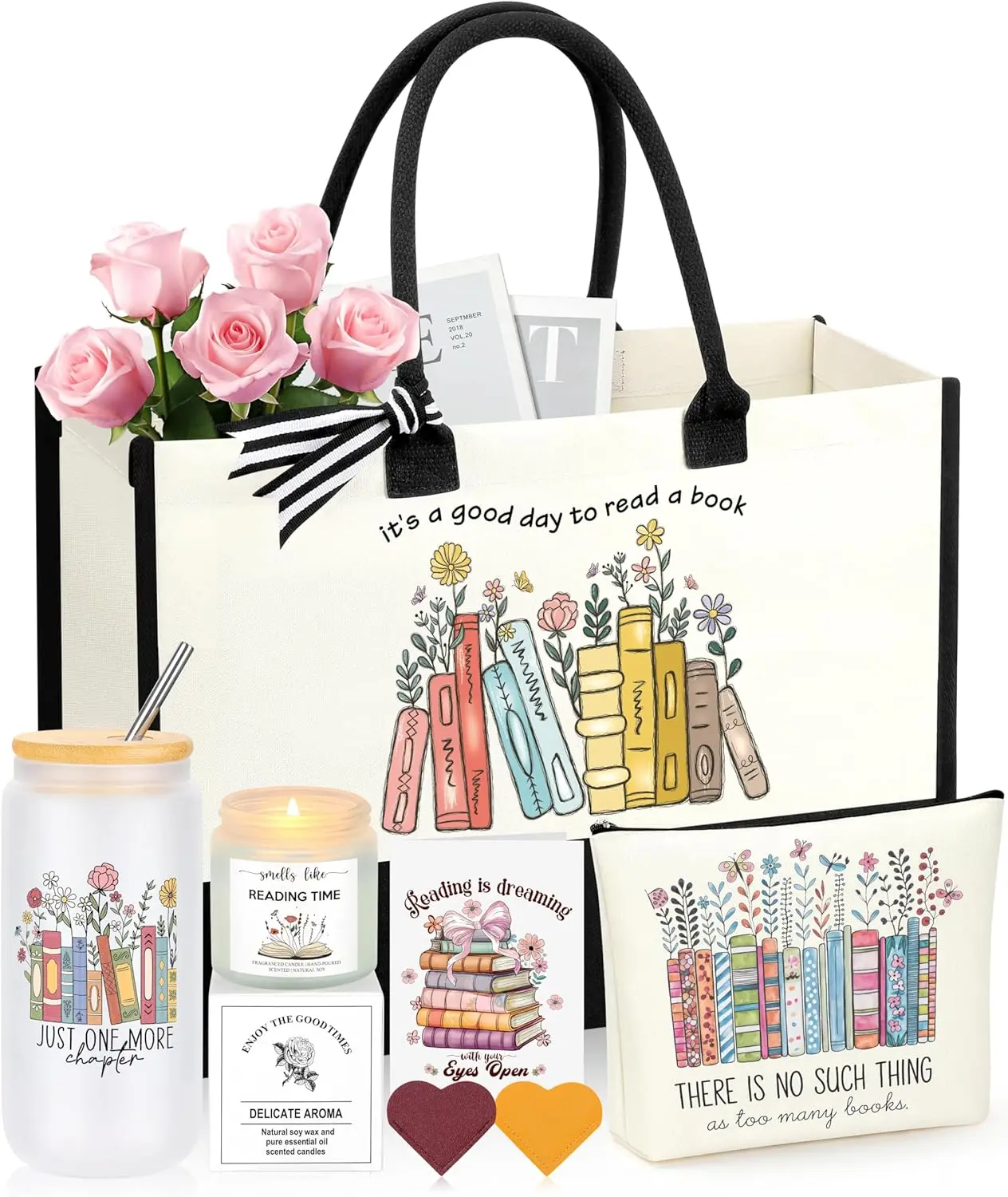 Book Lovers Gift Set - 7 PCS