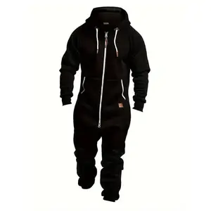 Men's Hooded Fleece Onesie for Fashion and Casual Clothingdandy