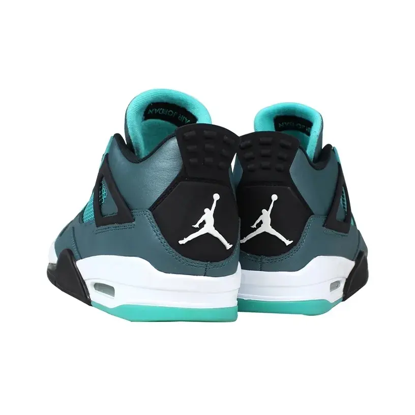 Brand New Hip Hop Daily Matching Dark Green Mint Mid Top Basketball Shoes Contrast Layer Reinforced Stitch Spliced Leather Retro Style Unisex For Men Women Reinforced Seams Durable Long Time Wear