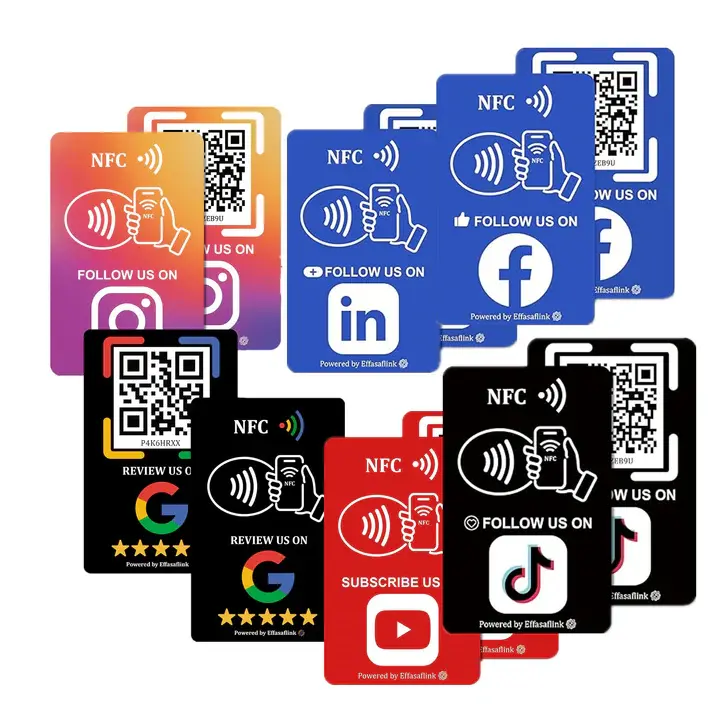 PVC Smart Social Proof Card - NFC & QR Code - Wallet-Friendly, Review-Friendly - Higher SEO, No Monthly Fees for Hotels to Boost More Sales