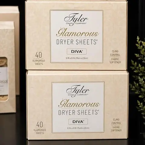GLAMOROUS DRYER SHEETS