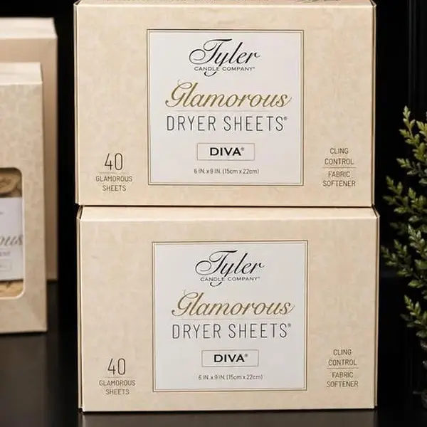 GLAMOROUS DRYER SHEETS