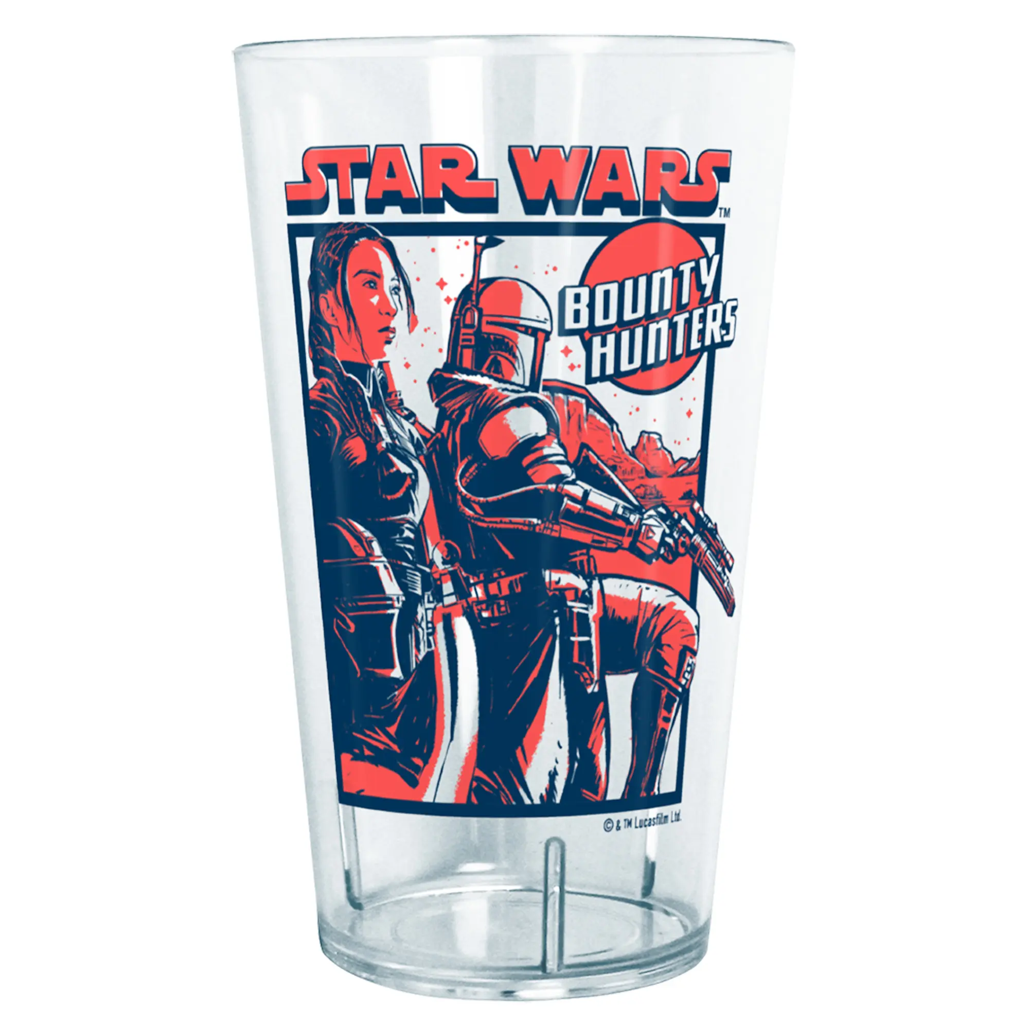 Star Wars: The Book of Boba Fett Bounty Hunters Tritan Drinking Cup, Reusable, Tumbler
