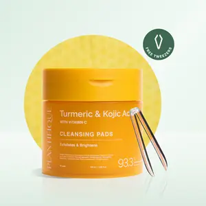 [PLANTIFIQUE Official Shop] Kojic Acid & Turmeric Pads – Exfoliating Face Pads for Hyperpigmentation & Dark Spots Smooth Radiant Body Care