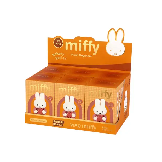 Official Miffy Bakery Series Plush Blind Box Full Case with Random Contents