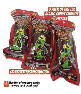 3 Pack of Chamoy Pickles  TikTok Viral snack