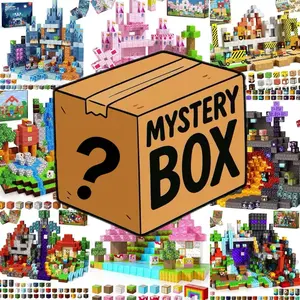 100pcs Magnetic Building Blocks Blind Box Toy, DIY Cube Stem Sensory Play, Perfect Gift for Kids Ages 3-10, Christmas and Birthday Present
