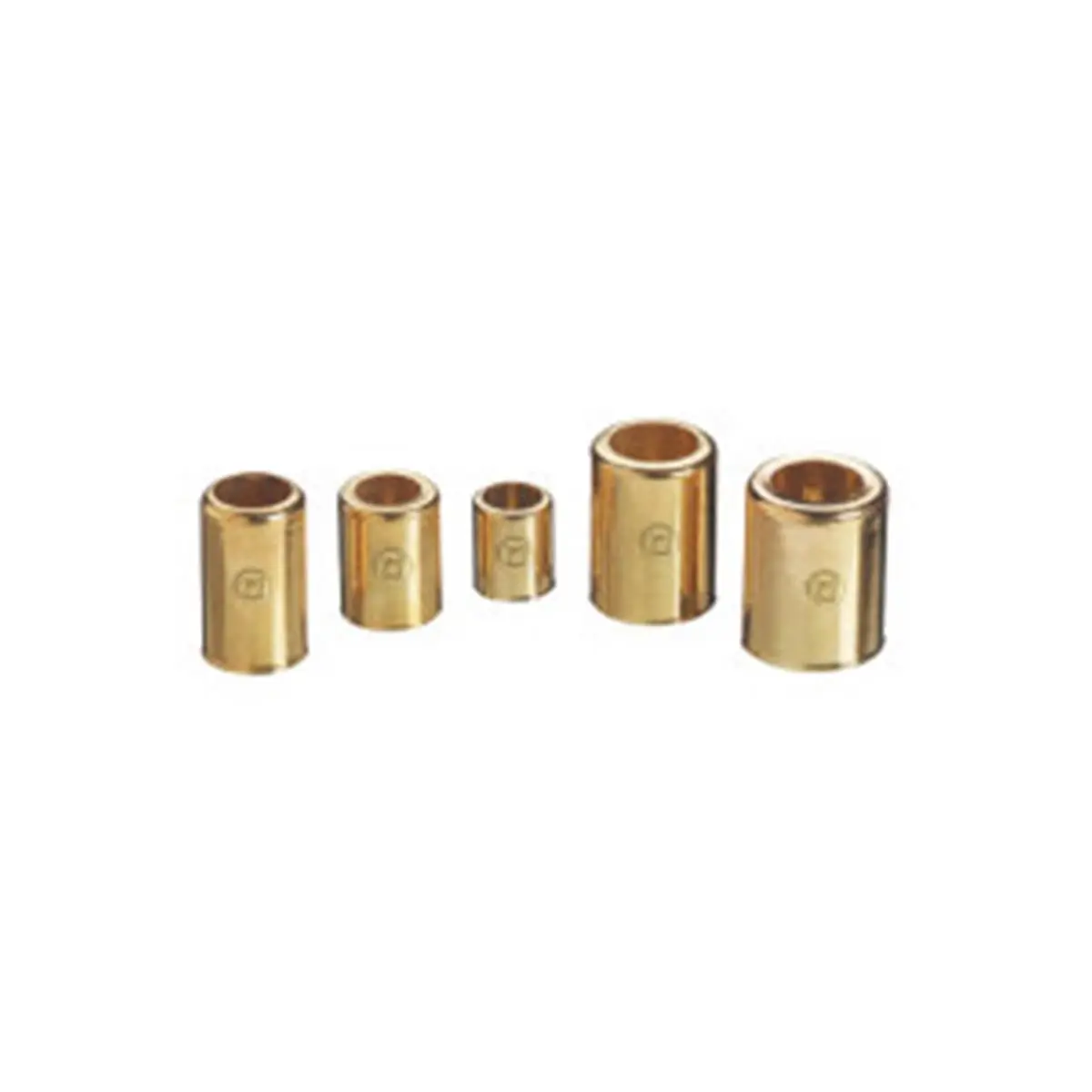 Western Enterprises 312-7323 Brass Body Ferrules, Ferrule Type, 0.52"-1 in. Inside Dia, for General Purpose Hoses, Fast Attach & Semi-Permanent Fix, Boosts Functionality & Durability, Inside Dia .52"