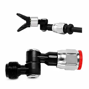 Paint Sprayer 180 Degree Swivel Joint Airless Spraypaint Hose Connector Flexible Rotating Adapter for Painting Equipment Contractors Factory and Home Improvement Projects outdoorfun
