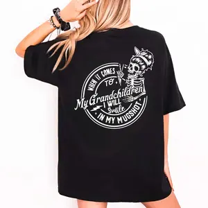 When It Come To My Grandchildren I Will Smile In My Mugshot Shirt