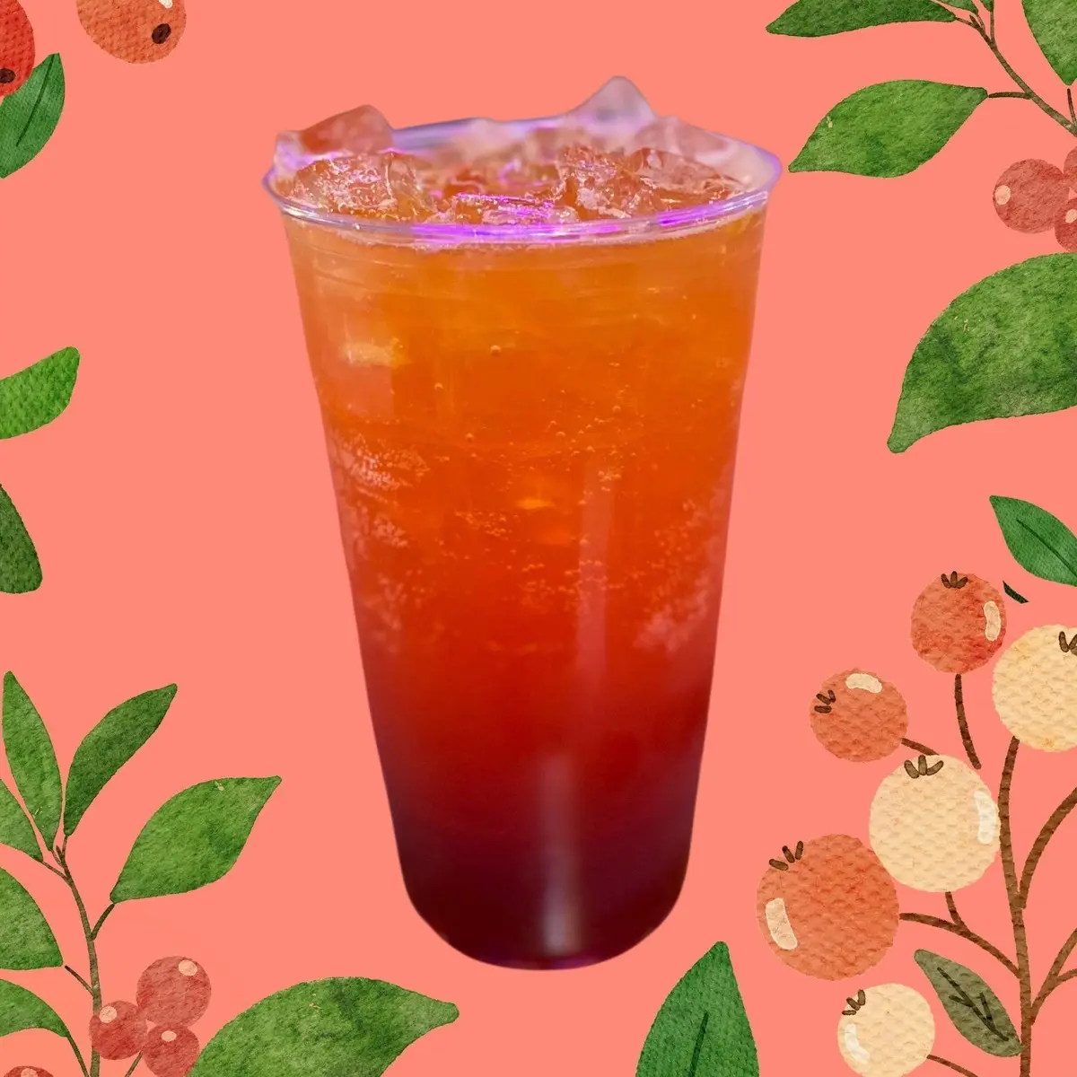 Cranberry Crush Non-MLM Loaded Tea - Refreshing Beverage - Sweet