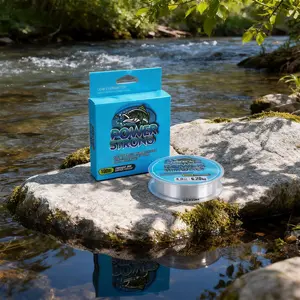100m Nylon Fishing Line, 8 Sizes, Different Tensile Strength, Low Stretch Rate, Waterproof Wear-Resistant, Suitable for Freshwater and Saltwater