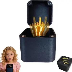 Funny Middle Finger Gift Box, 3D Printed Adult Prank Gift, Surprise Box, Men's Humorous Christmas Present, Creative Joke Gift