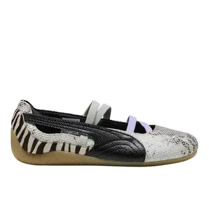 PUMA Womens Speedcat Ballet Mixed Feel Sneakers Shoes Casual - Black