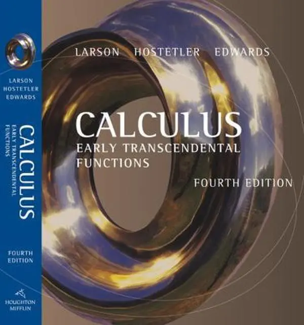 Used Hardcover Book - Calculus: Early Transcendental Functions by Ron Larson & Edwards (English) - Reading Materials for Calculus Course Students with Comprehensive Pedagogical Techniques