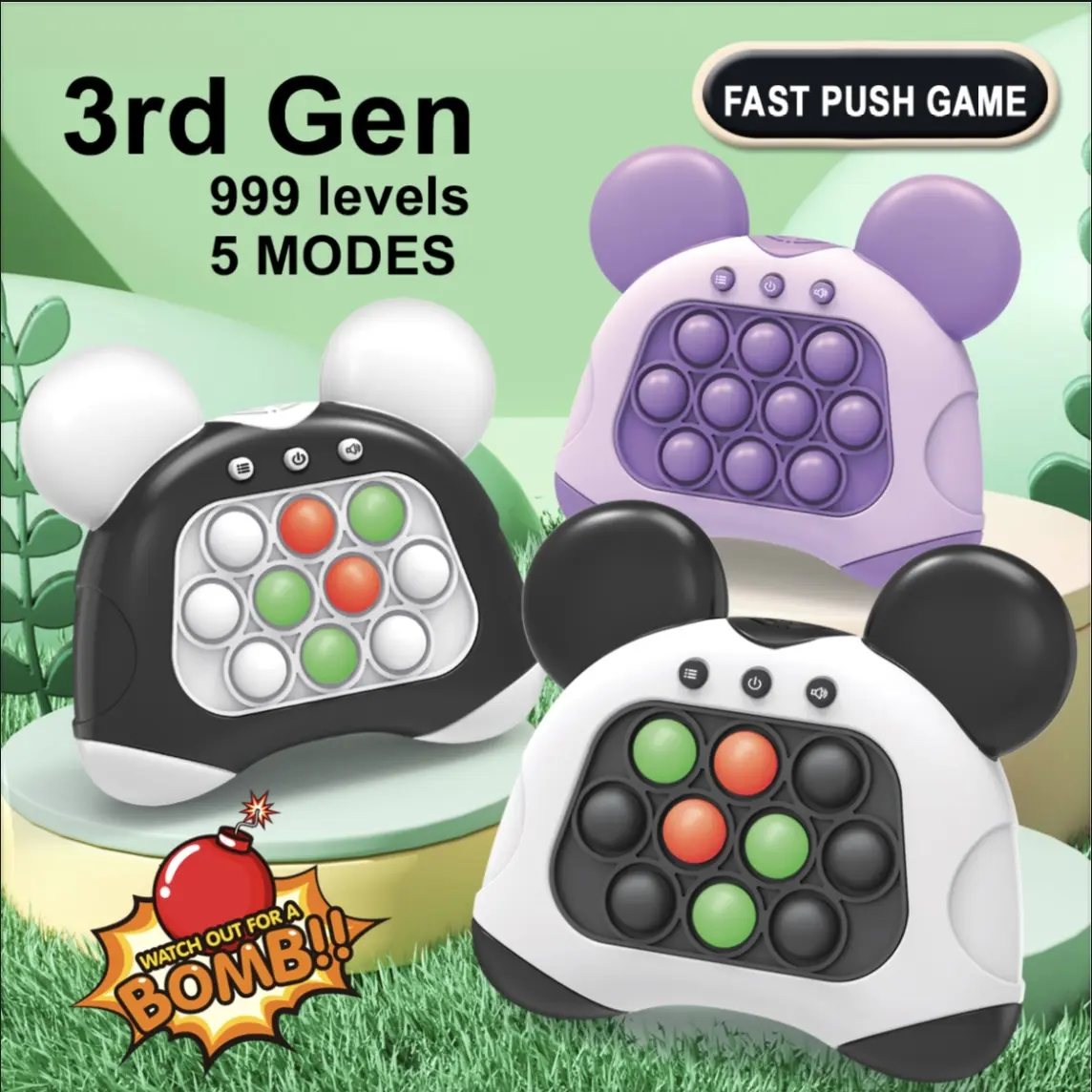 Fast Push Game Panda Version 3rd Generation Fast Push Game Panda Version 3rd Generation