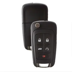 5 Buttons Remote Flip Key Comaptible with Chevrolet Equinox 2010-2016