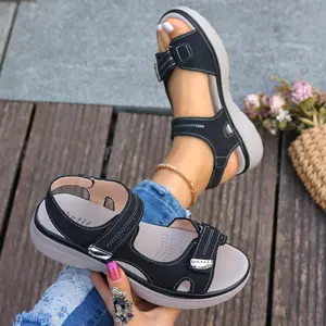 Women’s Hiking Sandals Lightweight Velcro Sport Outdoor Athletic Comfortable Summer Beach Water Sandals