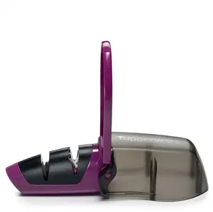 Tupperware Knife Sharpener - Versatile Tool for Sharpening Knives - Essential for Home Use
