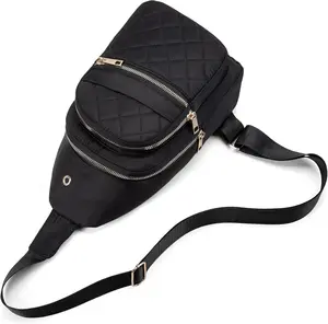 【2026】Small Sling Backpack Crossbody Sling Bag, Chest Bag Daypack,All-match Large Capacity Crossbody Bag,  Fanny Pack Cross Body Bag for Outdoors Hiking Traveling