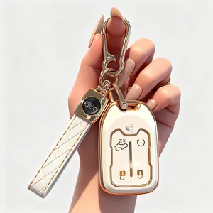 Key Fob Shell, Smart Remote Key Case Cover 5 Buttons for 2019-2024 GMC Sierra Chevy Silverado HYQ1EA HYQ1ES