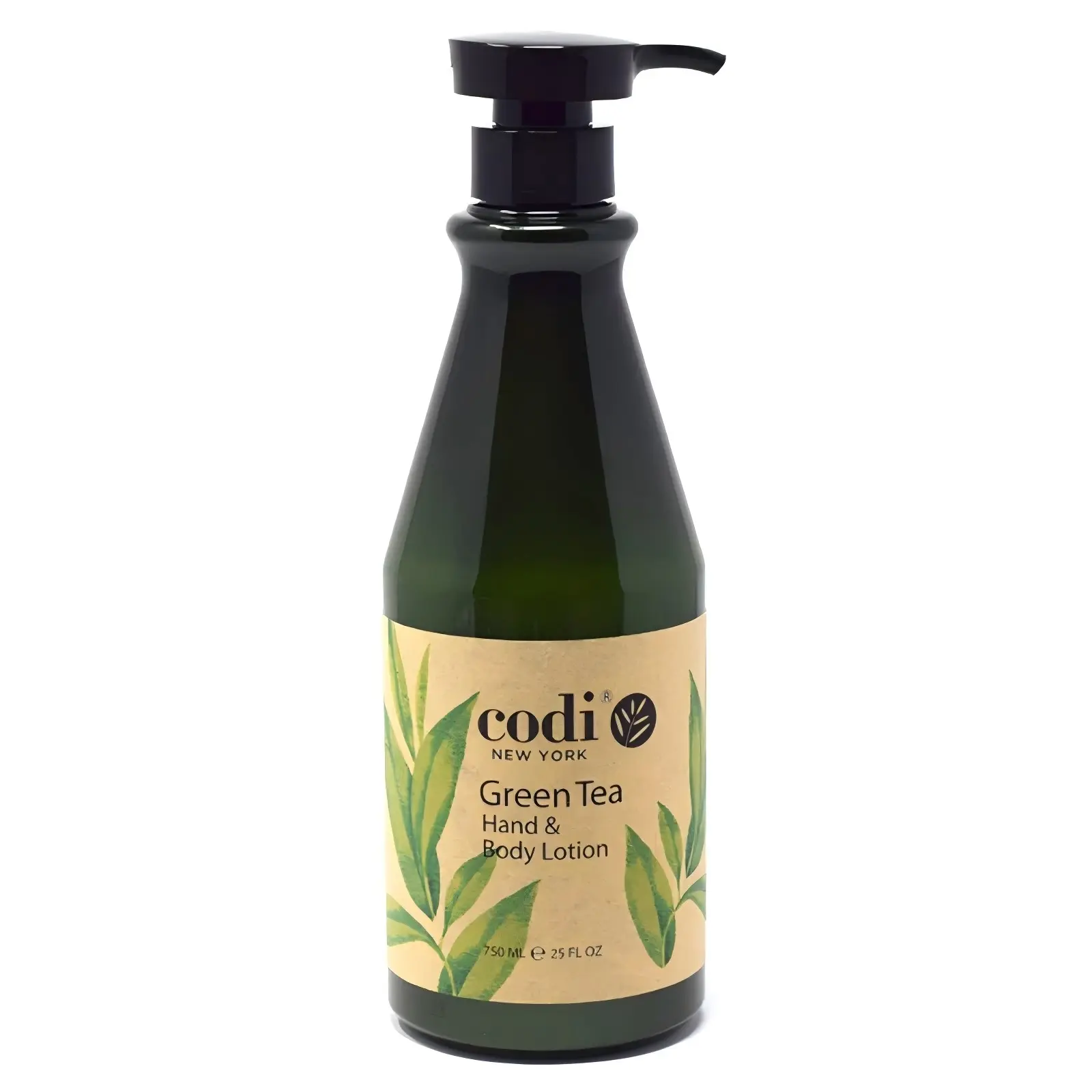 Codi Green Tea Hand & Body Lotion, Alcohol-Free Daily Use Formula for an All Over Glow, Botanical Body Care, 25 fl oz, Scented, Hydrating, All Over Glow Body Lotions & Creams