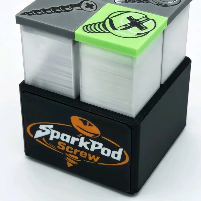 SparkPod SCREW – Screw Organizer Pod for Electricians