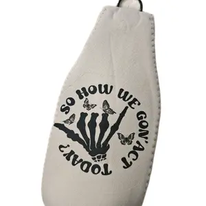 Long Neck Bottle Wrap with Zipper