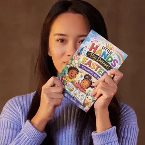 Little Hands Big Dreams Easter Coloring Book - Fun and Creative Activity for Kids - Perfect for Easter Celebrations