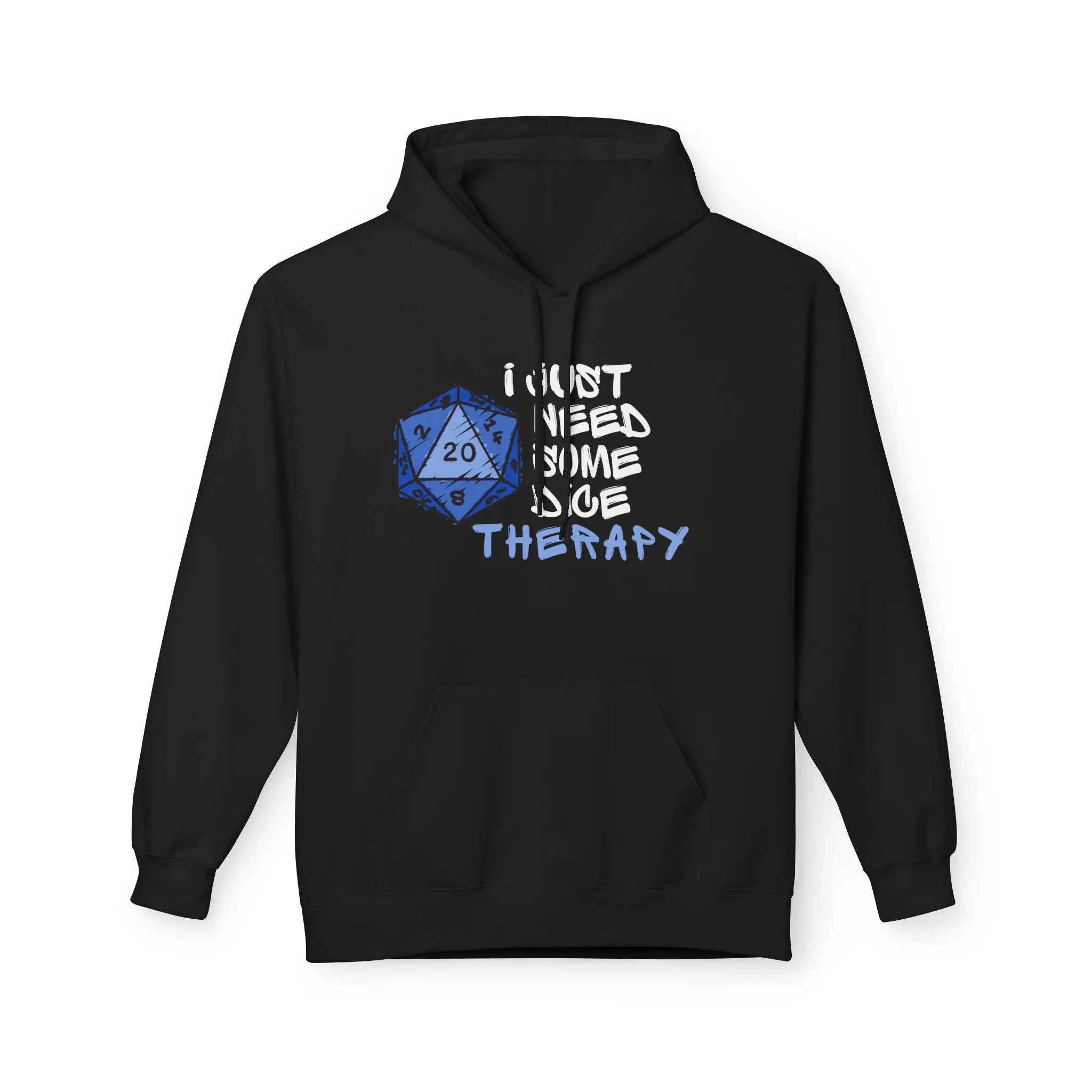 I Just Need Some Dice Therapy Unisex RPG Gaming Hoodie - Turn The Key Games