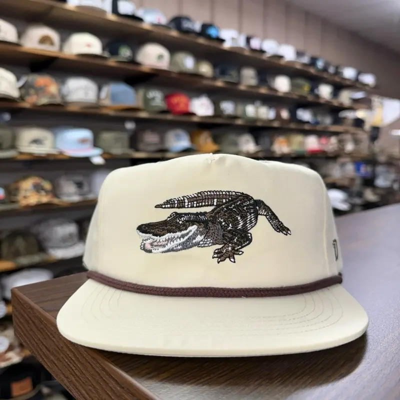 Gator Rope Hat - Ivory Gator Rope Hat - Ivory