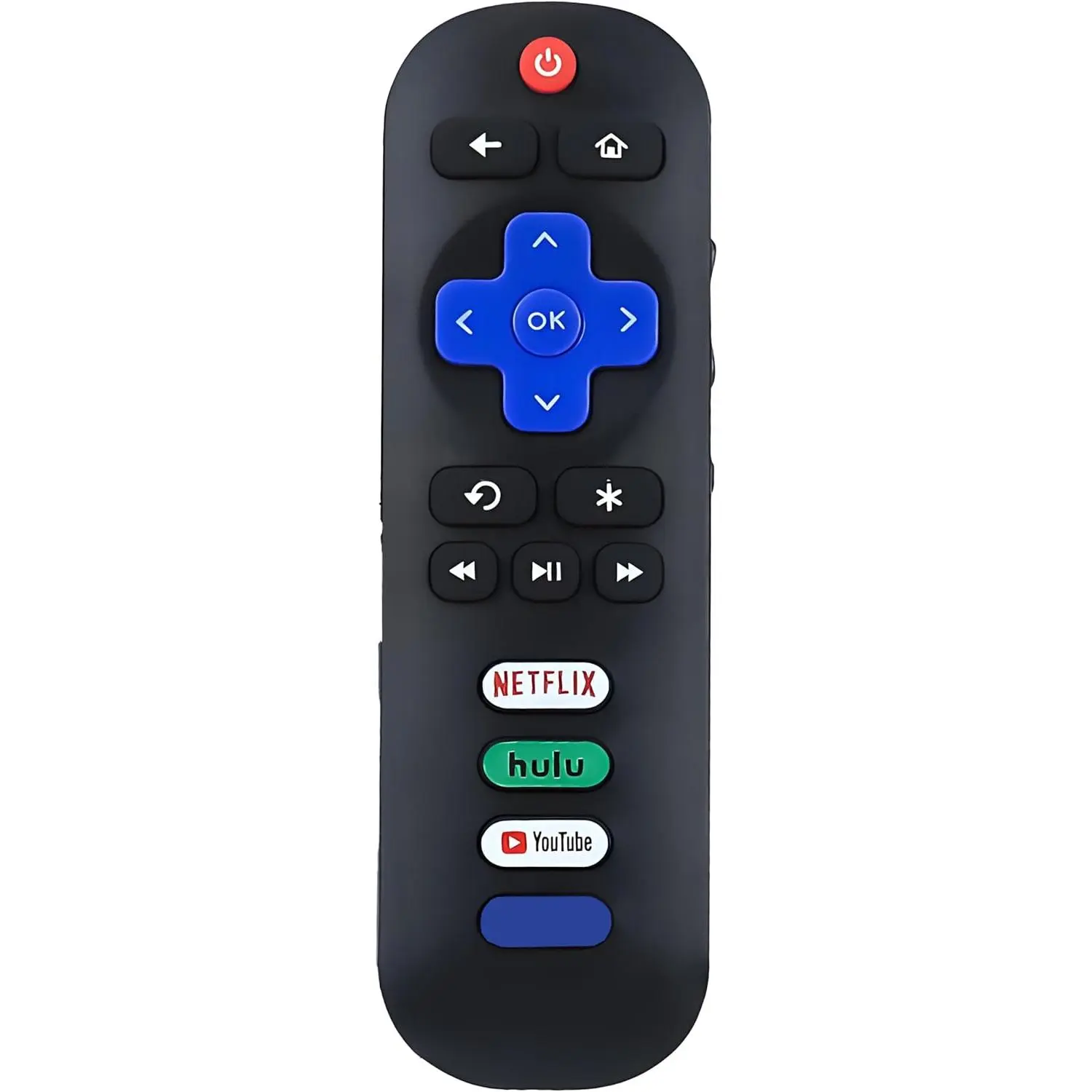 Replacement Remote Control Only for  TV, Compatible for TCL Onn  Element Westinghouse    TVs