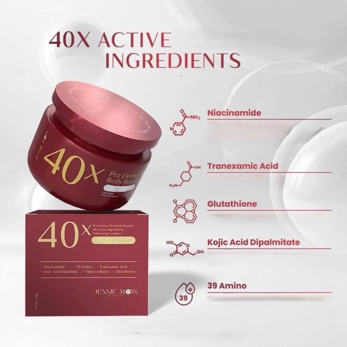 Jennie Moon Bundle: 40X Body Booster Gel-Cream + 90X Moonlight