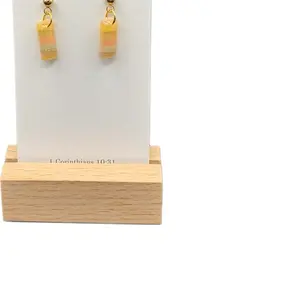 Udderlee Simplistic Translucent Earrings by Udderlee Blessed - Elegant Design for Everyday Wear