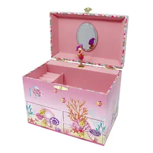 Enchanted Medium Mermaid Musical Jewelery Box